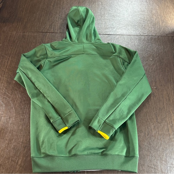 NFL Green Bay Packers Zip Up Hoodie Sweatshirt Green Gray Youth Large (14-16) - Picture 9 of 10